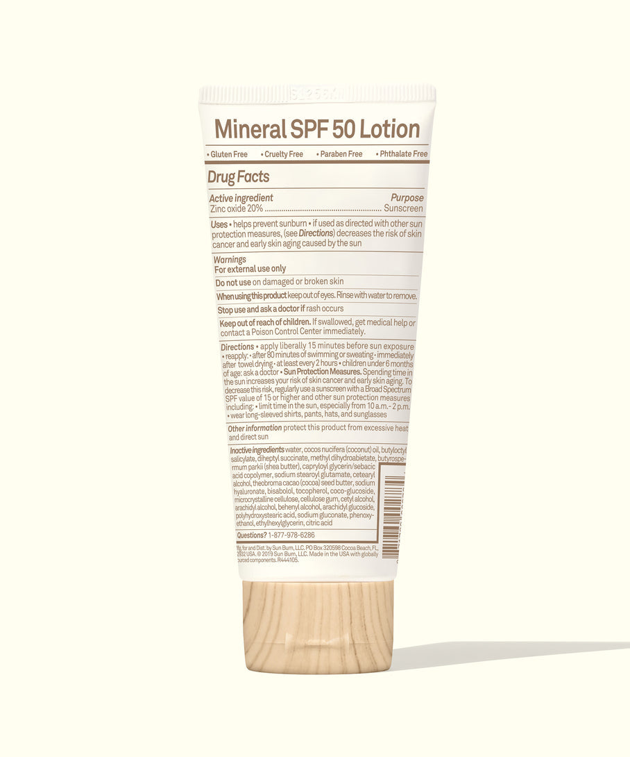 Baby Bum SPF 50 Mineral Sunscreen Lotion