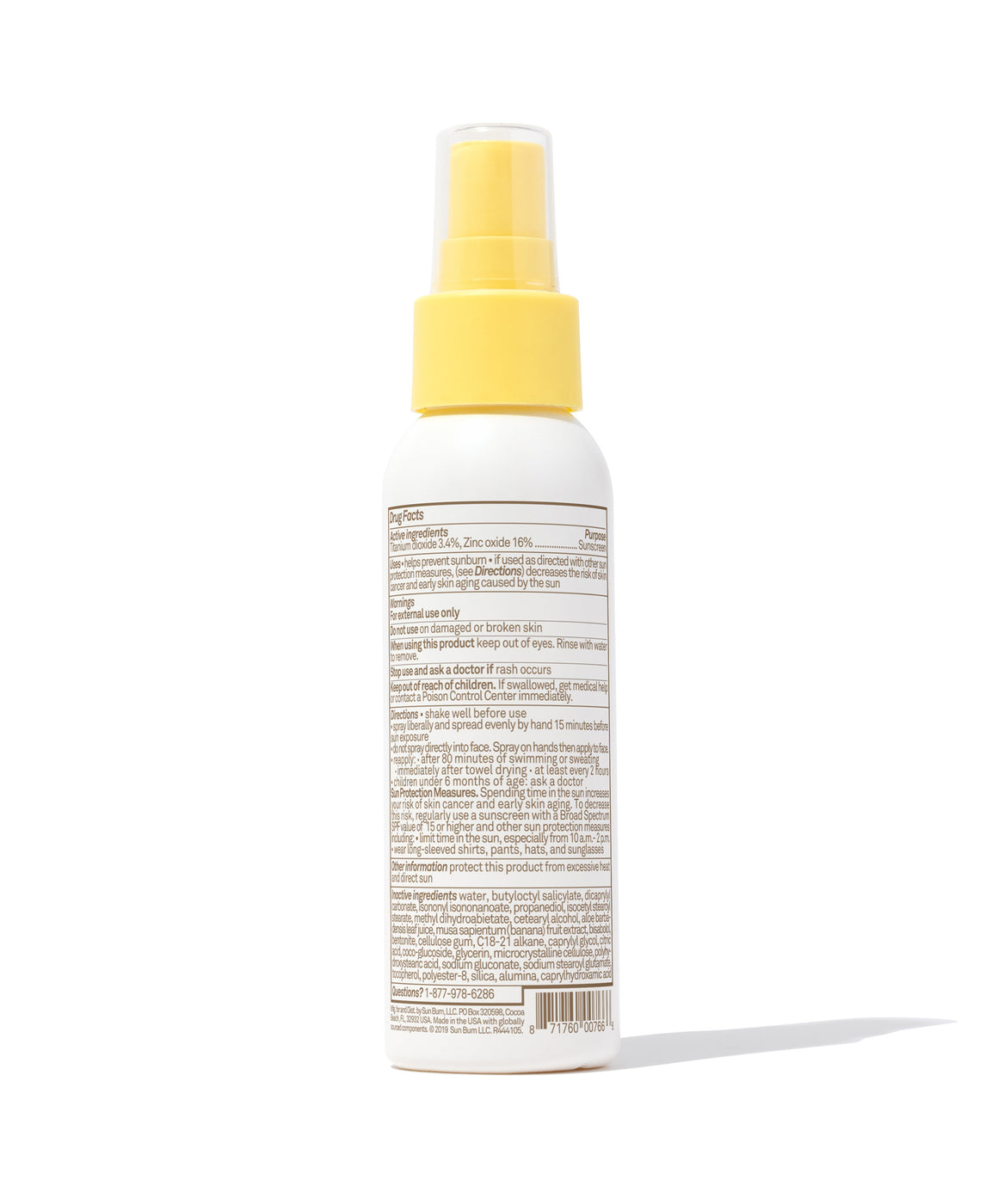 Mineral SPF 50 Sunscreen Spray - Fragrance Free