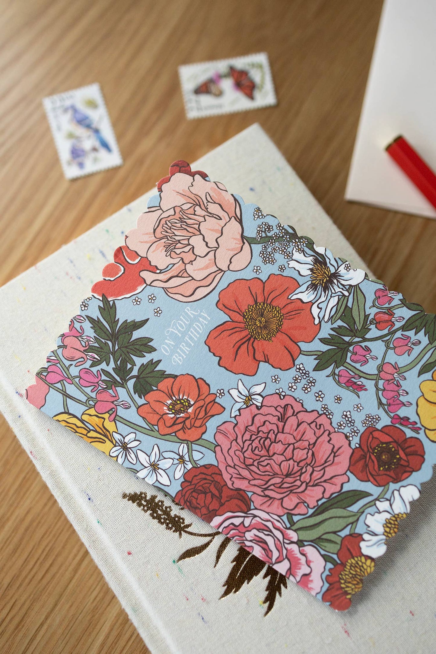 BIRTHDAY FLOWERS | greeting card