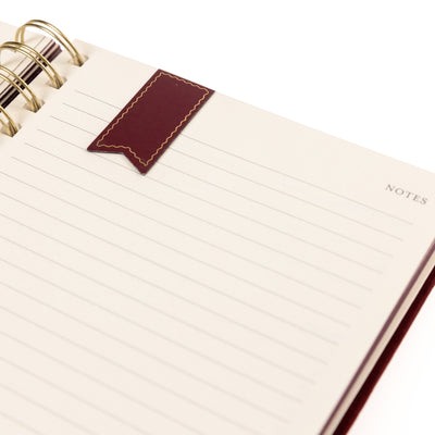 Plum Red Journal with Magnetic Bookmarks