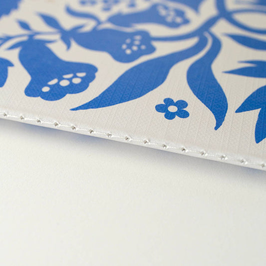 BLUE FLORAL | UNDATED MONTHLY PLANNER