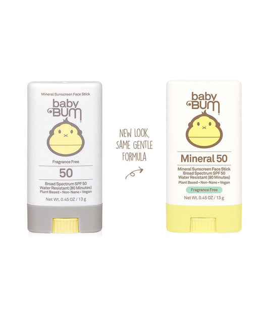 Mineral SPF 50 Sunscreen Face Stick - Fragrance Free