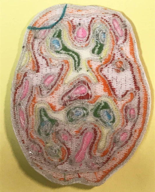 Bipolar Embroidered Patches