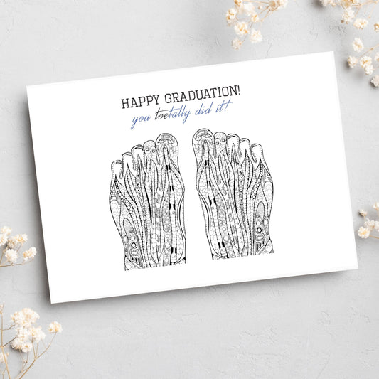 Grad Toes - Graduation (#5003)