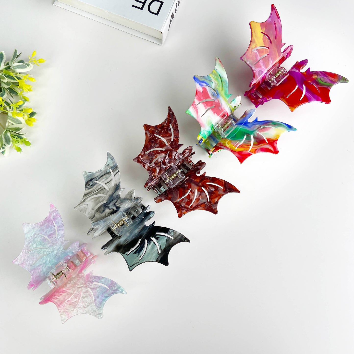 Bat Hair Clips