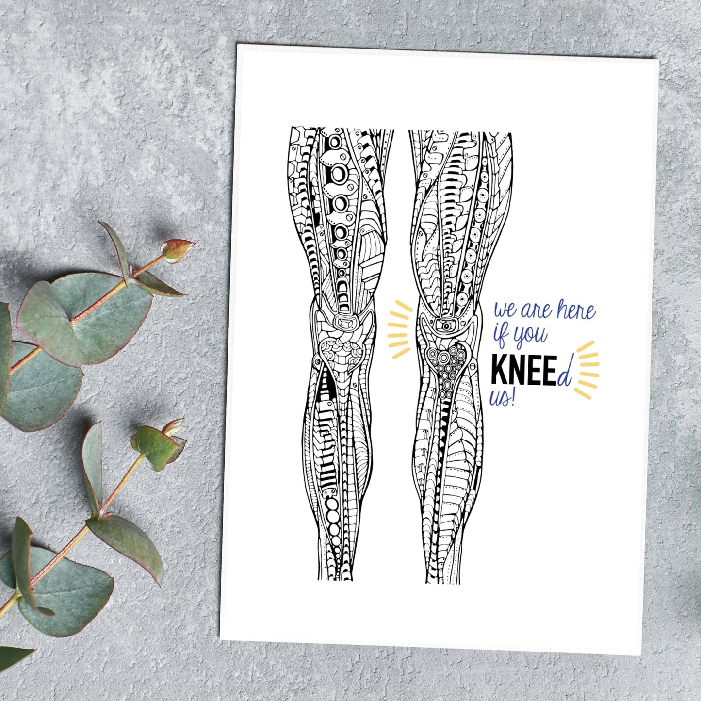 Knees - Any Occasion (#8124)