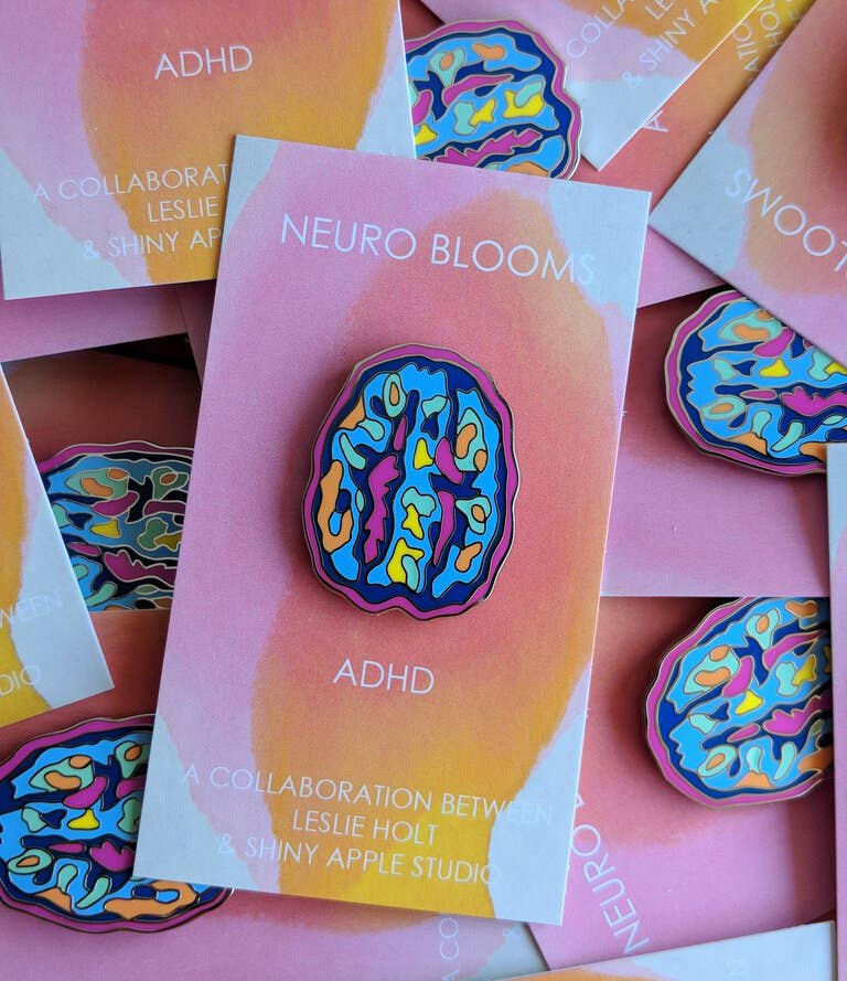 ADHD Enamel Pins