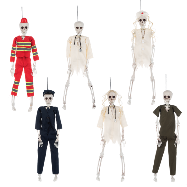 Essential Workers Costume Skeletons