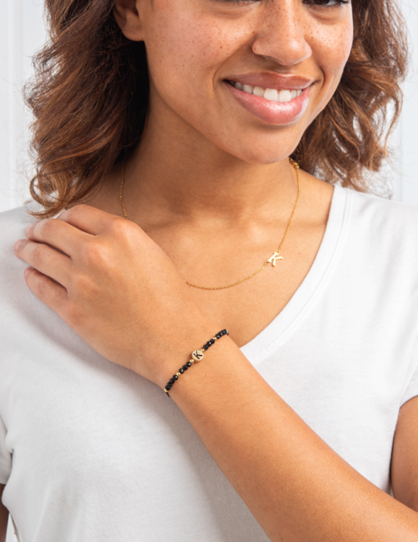 Monogram Beaded Bracelets