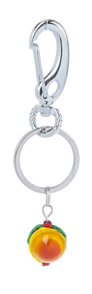 Miniature Glass World - Food Key Rings