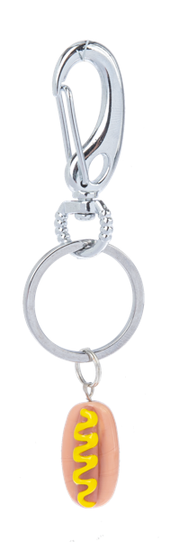 Miniature Glass World - Food Key Rings