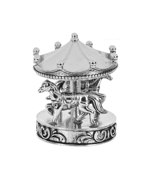 The Carousel of Life Charms in a Basket