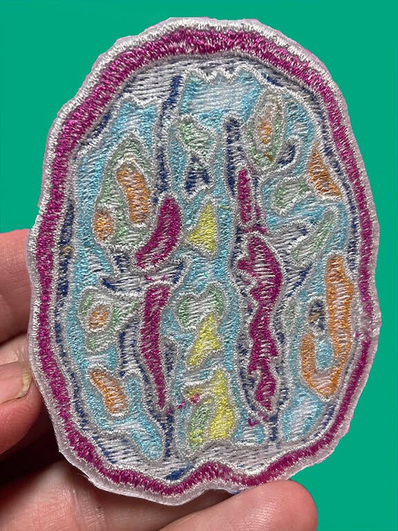 ADHD Embroidered Patches