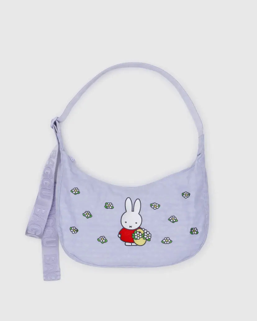 Medium Nylon Crescent Bag