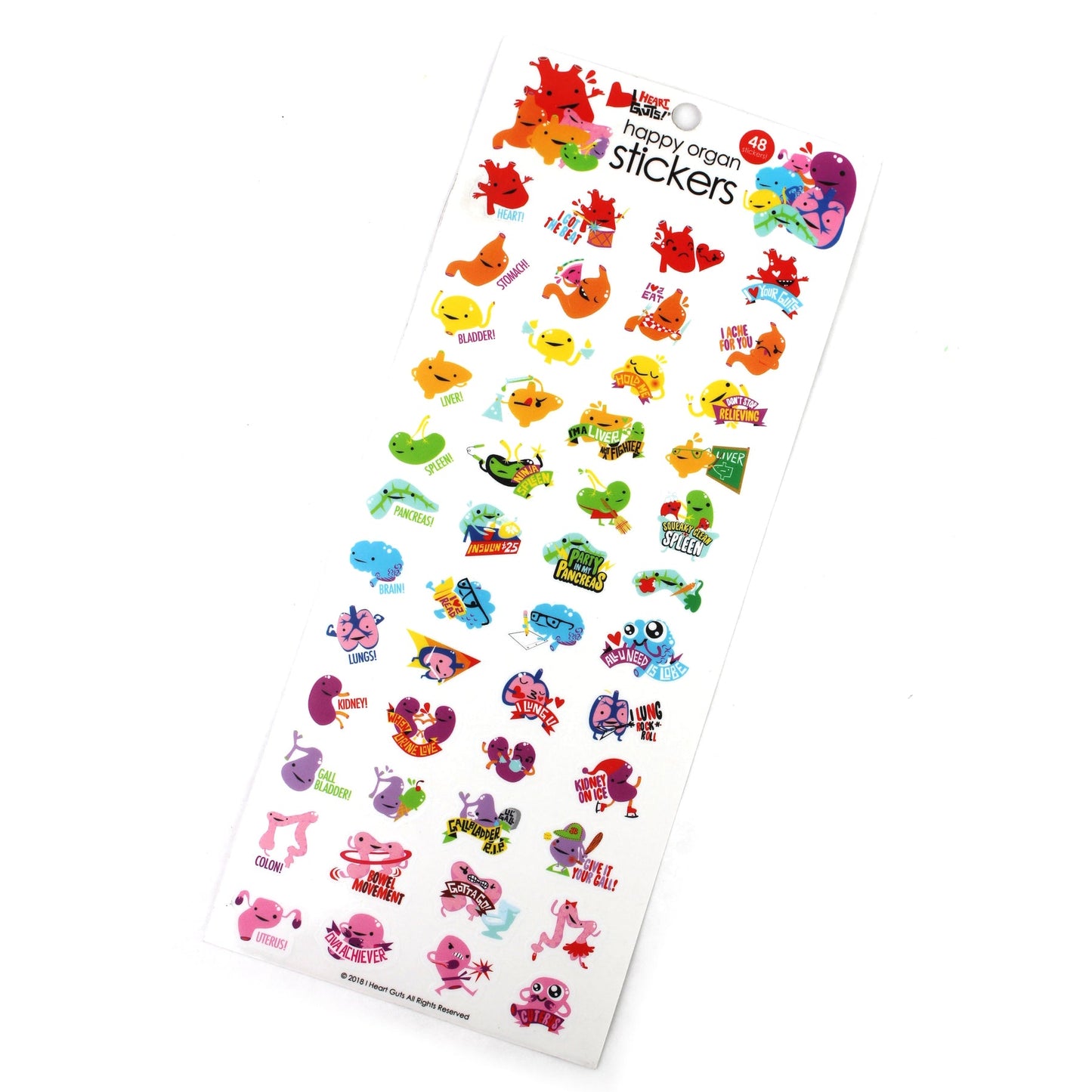 Happy Organ Stickers