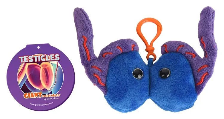 Testicles Keychain