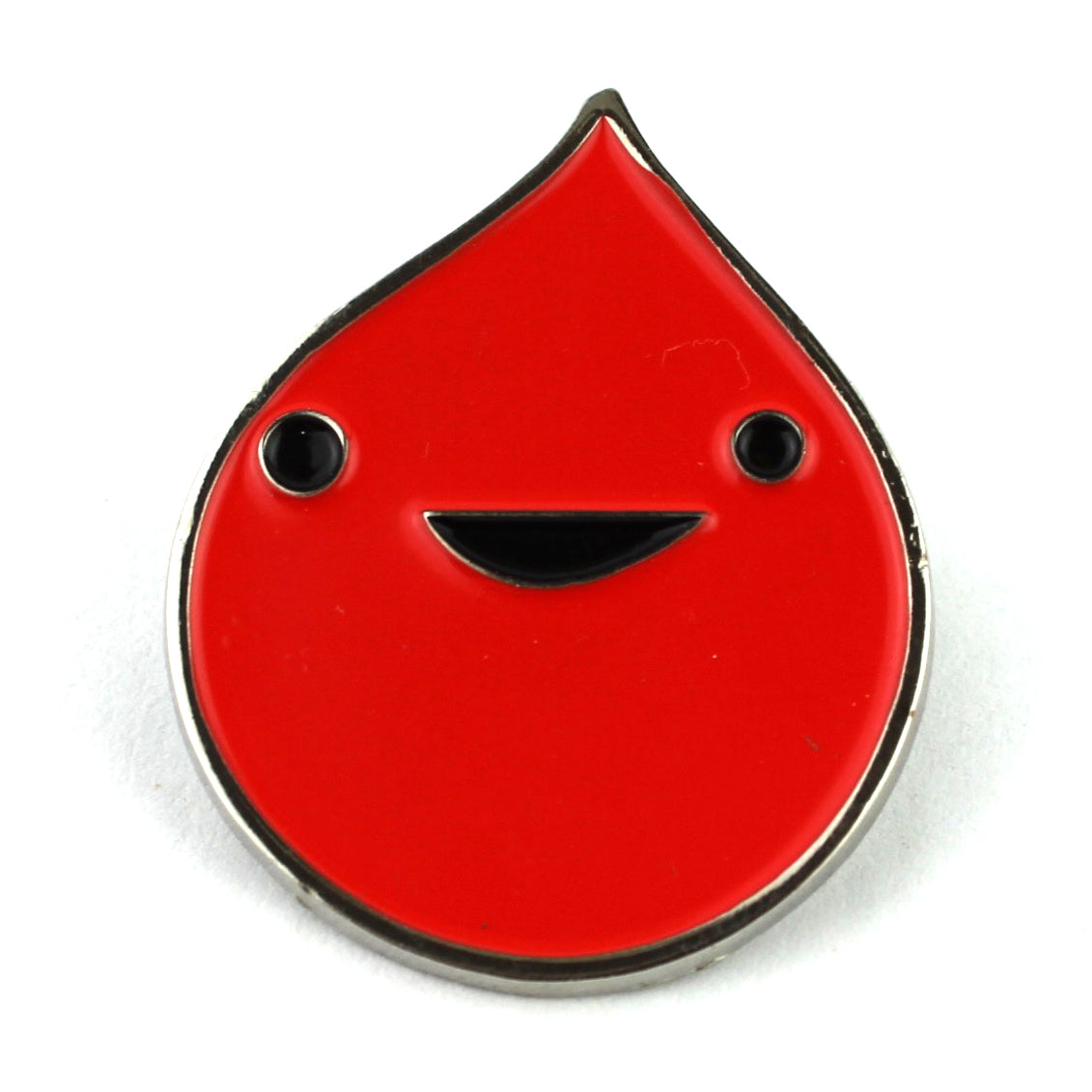 Blood Enamel Lapel Pin - All You Bleed Is Blood