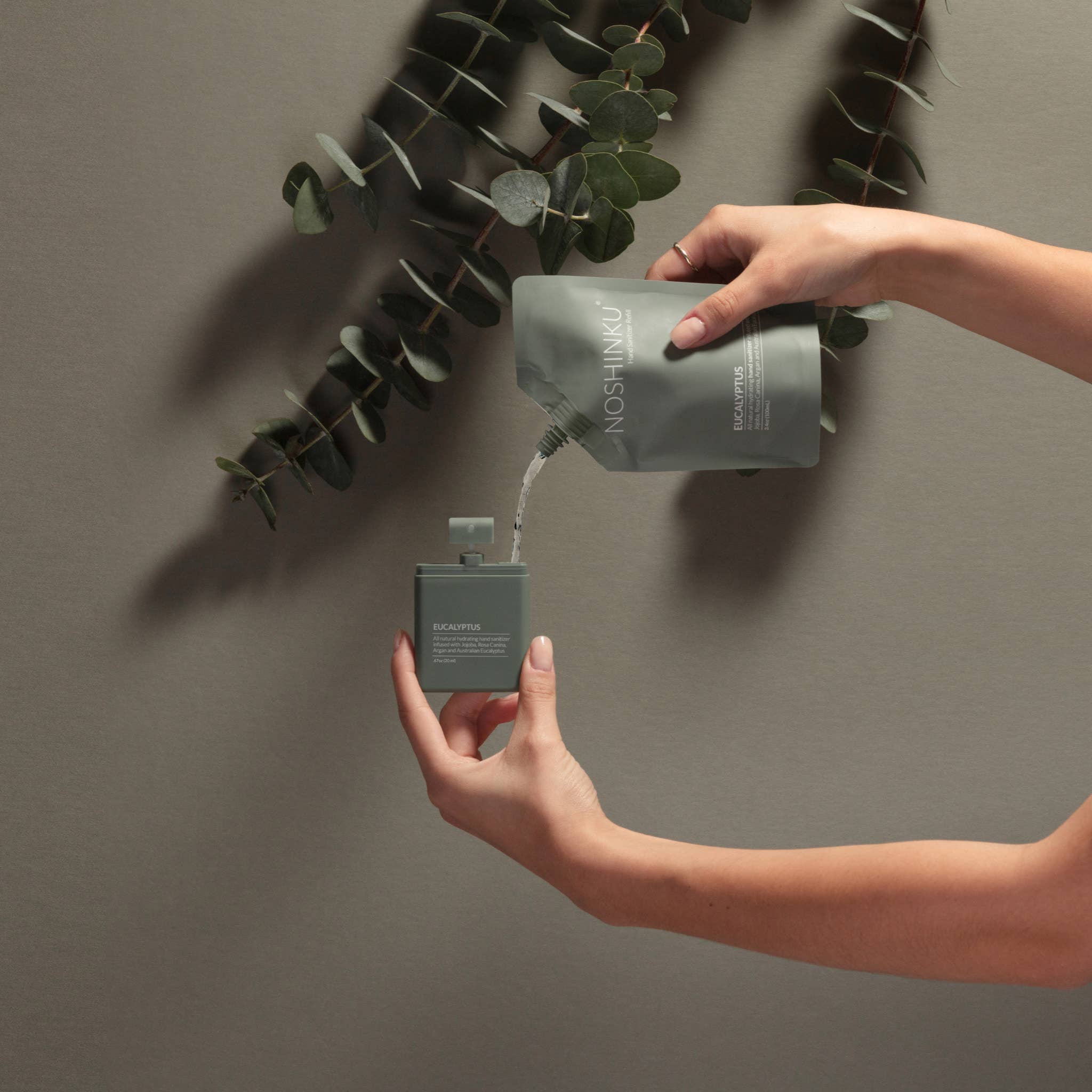Refillable Moisturizing Hand Sanitizer