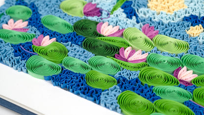 Artist Series - Quilled Water Lilies 1916-19, Monet Card