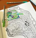 Show Me Your Guts! An Artistic & Anatomical Coloring Book for Adults