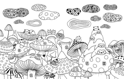 A Million Sloths Coloring Book