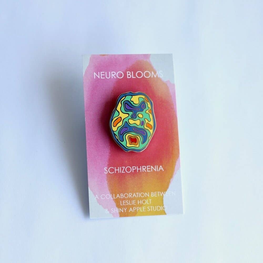 Schizophrenia Enamel Pins