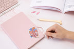 Anatomy Heart Glitter Sticker