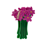 Bouquet of Flowers Hair Claw