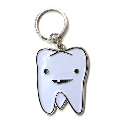 Tooth Keychain - Flossin' Ain't Just for Gangstas