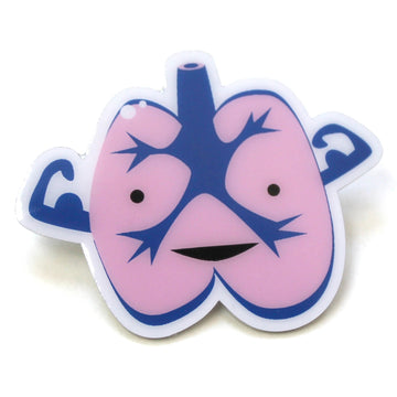 Lungs Lapel Pin