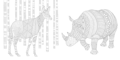 Millie Marotta's Brilliant Beasts Coloring Book