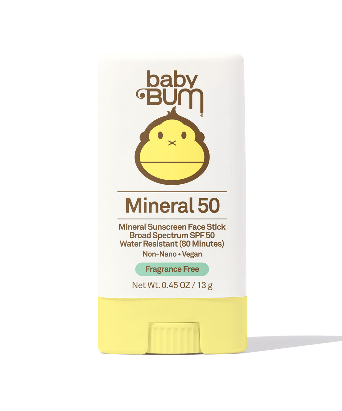 Sun Bum Mineral SPF 50 Sunscreen Face Stick - Fragrance Free