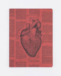 Anatomical Heart Softcover Notebook Lined