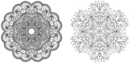 Mandala Meditation Coloring Book