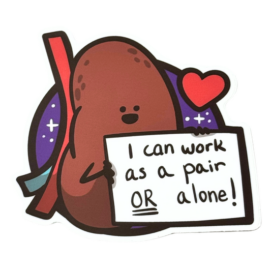 Kidney Works Sticker