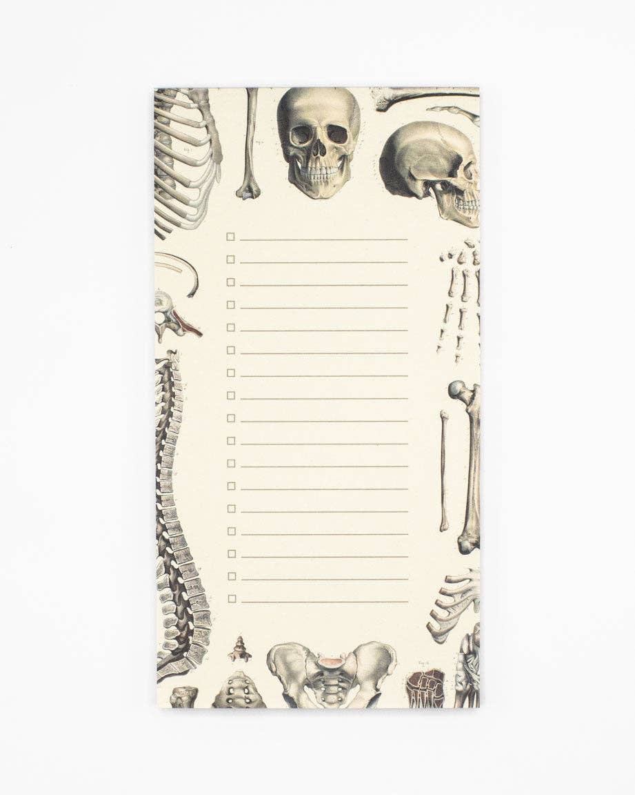Skeleton List Pad