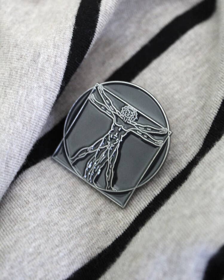 Vitruvian Man • Enamel Pin