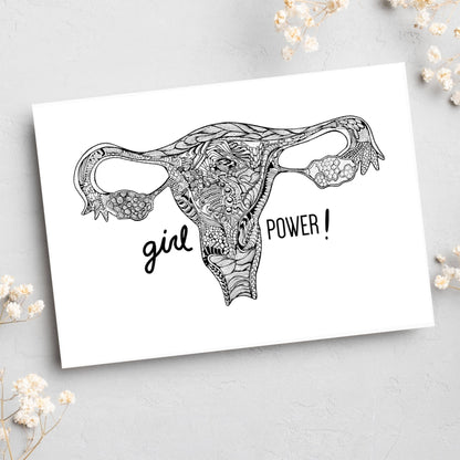 New Uterus / Girl Power! - Any Occasion (#8123)