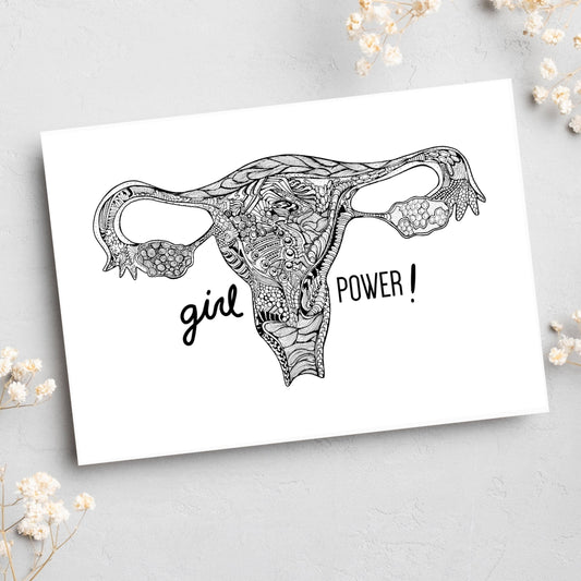 New Uterus / Girl Power! - Any Occasion (#8123)