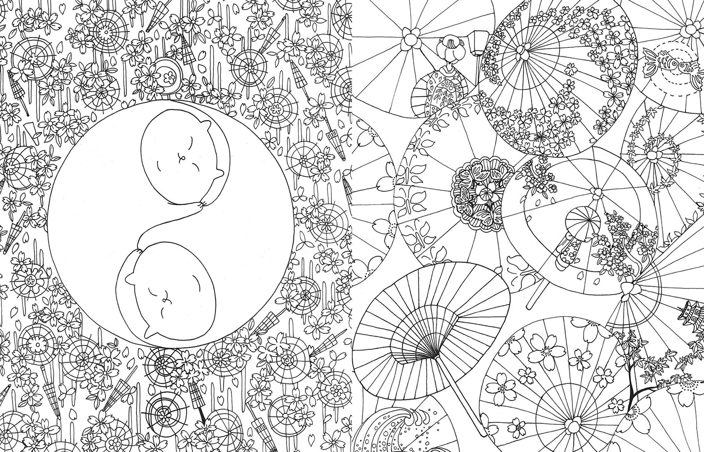 A Million Cats Coloring Book