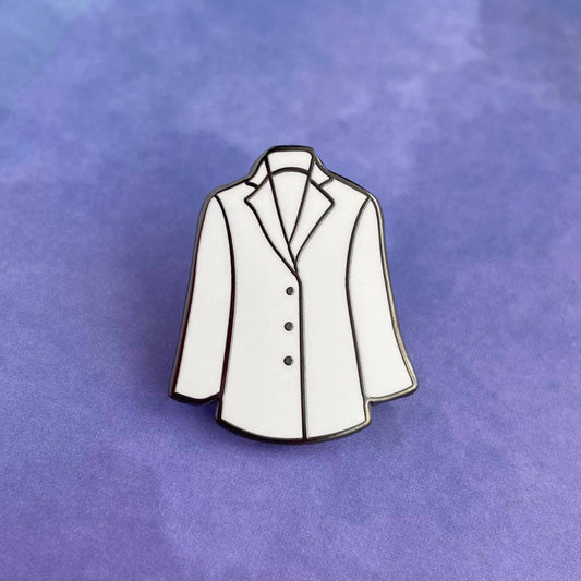 White Coat Pin