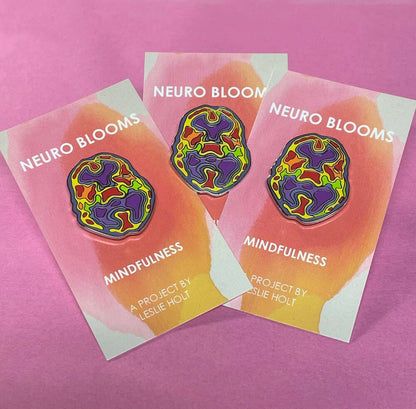 Mindfulness Enamel Pins