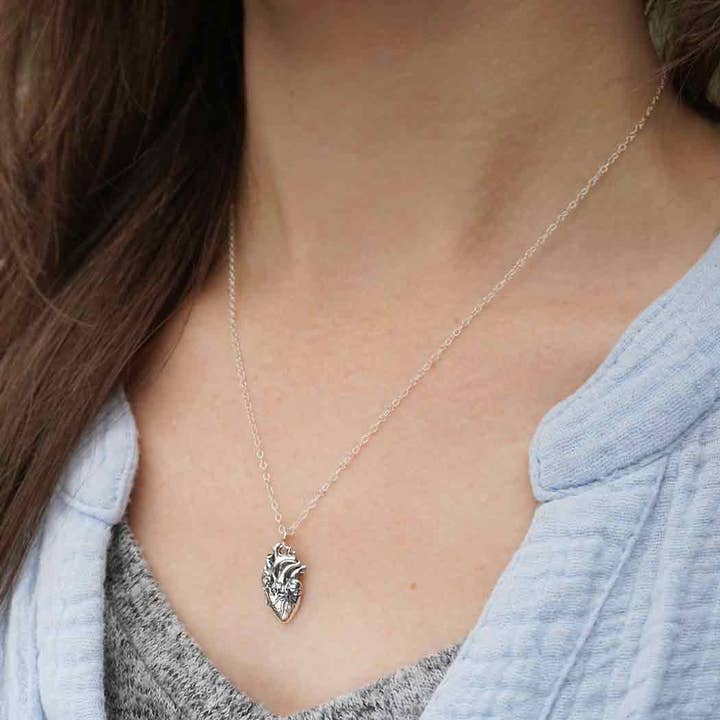 Anatomical Heart Necklace