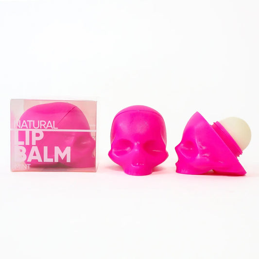 Pink Skull Lip Balm