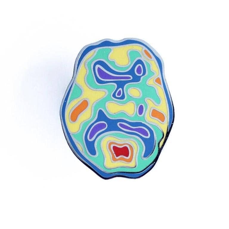 Schizophrenia Enamel Pins