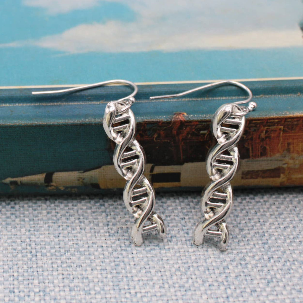 DNA Strand Earrings