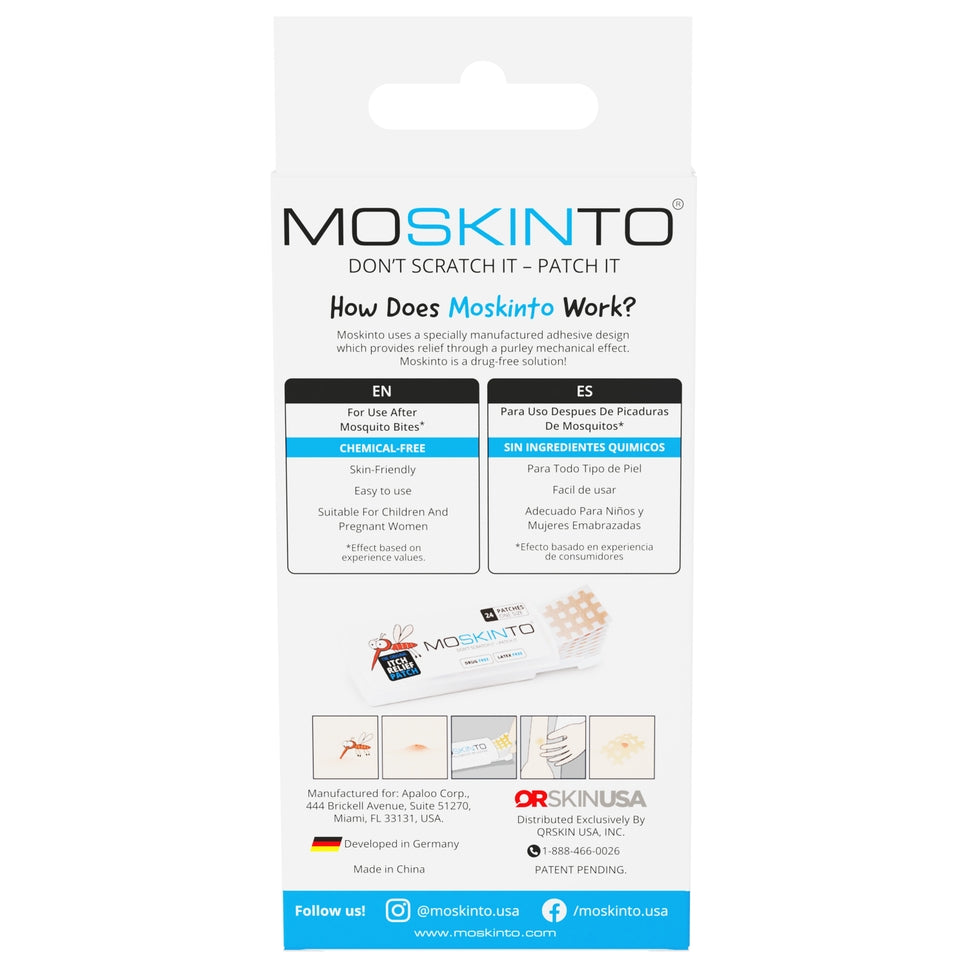 Moskinto 24ct: the Original Itch Relief Patch