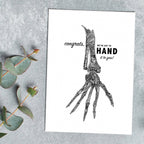 Hand Bones - Congrats / Encouragement (#4004)