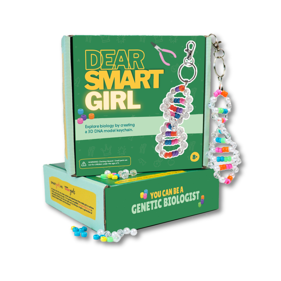 DIY STEM Activity Kit | Make your own 3D DNA Model Keychain