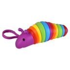 (T) 3.75" SENSORY WIGGLE CATERPILLAR CLIP ON
